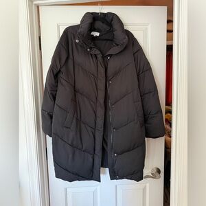 Universal Standard J Crew Women's Black Puffer Jacket